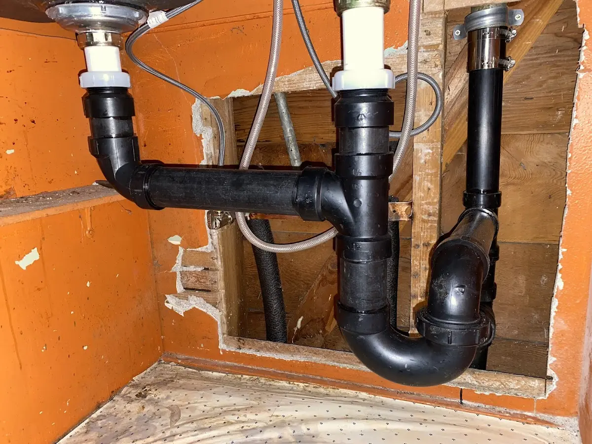 Professional Bathroom Installation equipment and tools on the job in Winnemucca